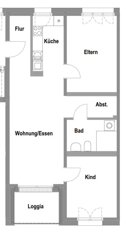 3 Zimmer, 67,3 m² in Bamberg – Bild 1