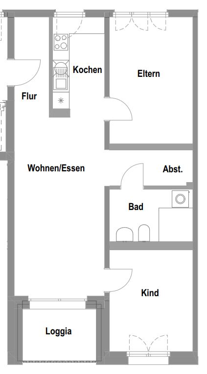3 Zimmer, 67,3 m² in Bamberg – Bild 1